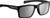Magpul Rider Z87+ Ballistic Eyewear Gray Lens Black Frame