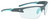 Radians WS2310CS Ladies Range Eyewear Women Clear Lens Gray with Aqua Accents Frame