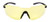 Radians Oblivion Protective Glasses Amber Lens Black Frame OBV0140CS