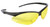 Radians Outback Protective Shooting Glasses Adult Amber Lens Black Frame OB140CS
