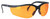Walker's Adult Sport Shooting Glasses, Amber Lens, Polycarbonate Black Frame