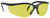 Walker's Adult Sport Shooting Glasses, Yellow Lens, Polycarbonate Black Frame