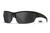 Wiley X Saint S/M Smoke Gray and Clear Lens Ballistic Glasses Matte Black Frame CHSAI07