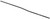 CMC Triggers 81622 Black Nitride 304 Stainless Steel AR Platform Gas Tube 9.79" for AR-15/AR-10