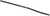 CMC Triggers AR Platform 81625 15.16" Rifle-Length 304 SS Black Nitride Gas Tube