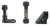 Cross Armory CRFSPP AR-15 Flop Stop and Pin Pal Takedown Kit Black Melonite