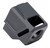 Faxon Firearms FFPACOMPSSG01 EXOS-523 Compensator for G43 Black Anodized Aluminum 1/2"x28 Threads 1.125" OAL 9mm