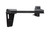 Magpul MAG1072-BLK BSL Arm Brace Collapsible Black Synthetic with M-LOK Slot & 10.50" OAL for HK 94, MP5