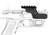 Recover Tactical UR2001 Brace Upper Rail Black 20/20 Series Stabilizer