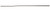 Rosco ROS-GT-M-001 Black Nitride Melonite Mid-Length Gas Tube