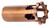 Rugged Suppressors 1/2"-28 Suppressor Piston OP002, 17-4 Stainless Steel, Copper Finish