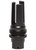 SilencerCo AC5364 30 Cal ASR Flash Hider 1/2"-28 tpi Pin & Weld Black Nitride