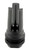 SilencerCo AC1283 1/2"-28 tpi 7.62mm ASR 3-Prong Flash Hider Black Steel