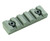 Timber Creek Outdoors M5SPROD M-LOK 3 Slot Picatinny Rail OD Green Aluminum Fits AR-Platform