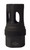 YHM sRx Short QD Flash Hider Black Phosphate Steel 5/8"-24 TPI for sRx Adapter System