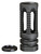 YHM Phantom 285C1 Flash Hider Black Steel 1/2"-28 TPI with Crush Washer 5.56x45mm NATO AR