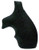 Hogue 61000 Bantam Style Black Rubber Grip with Finger Groove fits S&W J Frame Round Butt
