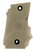 Hogue 98083 Sig P938 FDE OverMolded Rubber Grip with Finger Grooves Ambidextrous Safety