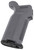 Magpul MAG532-GRY MOE-K2+ AR-15/AR-10 Grip, Gray Polymer with Wrap-Around Rubber Overmolding