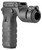 Mission First Tactical RTG Black Polymer Compact Vertical Grip with Flashlight Mount AR-Platform