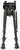 Allen 2188 Bozeman Rifle Bipod Black Aluminum w/Sling Swivel Mount, Rubber Feet & 9-13" Vertical Adjustment