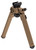 Magpul MAG941-FDE AR-Platform Bipod Picatinny Rail Mount, FDE Finish, 6.80-10.30" Adjustment