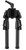 MDT GRND-POD Black Aluminum Picatinny Bipod with Spiked Feet, 4.5"-9.0" Adjustment