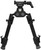 Warne 7924M Skyline Pro Bipod Black ARCA Interface Aluminum Precision Legs