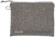 Allen 3627 Full-Size Pistol Pouch Gray with Lockable Zippers, Fleece Lining & Writeable ID Label 7"x9"