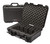 Nanuk 925 4-Up Handgun Hard Case Black Resin with Foam Padding and Locking Eyelets