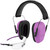 Allen 4155 Ultrax Shield Earmuff and Safety Glasses Combo Plum 23 dB