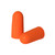 Radians FP70RD25 32 dB Orange Resistor Foam Earplugs Adult 25 Pair