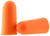 Walker's 7-Pair Foam Hearing Protection Ear Plugs 32 dB NRR Orange with Canister