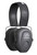 Walker's Compact Passive Hearing Protection Muff 24 dB Black Polymer Fits Youth Women