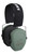 Walker's GWPRSMPASSGN Razor Slim Passive Muff 27 dB Over the Head Sage Green/Black Polymer