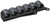 Adaptive Tactical Remington 870/1100/11-87 12GA 6rd Receiver Mounted Shell Carrier Black Rubber
