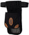 Browning Lona Deluxe Shell Pouch Black/Brown with Zippered Side and Adjustable Nylon Belt