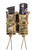 High Speed Gear Double Pistol TACO Mag Pouch MultiCam Nylon MOLLE HSGI Clip