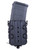 High Speed Gear 162R01BK X2R Taco V2 Mag Pouch Double, Black Polymer, Belt Clip/MOLLE U-Mount, Compatible w/ AR/AK Rifle Mags