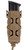 High Speed Gear Polymer TACO V2 Single Pistol Magazine Pouch Coyote Brown 2" Belt Clip MOLLE