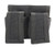 HKS Double Speedloader Case Black Cordura Hook & Loop for .22 LR/.38 Spl/.357