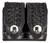 HKS Double Speedloader Case Medium Black Hytrel Belt Loop for 2.25" Wide Belts
