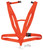 Hunters Specialties HS02019 Deer Drag Shoulder Harness with Waist Belt Orange