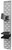 Lockdown 1207445 SecureWall AR-15 Firearm Storage Kit Vertical/Horizontal Black/Silver