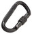 Muddy MUD-MSA060 Lockable Carabiner Safety Harness Black Steel 300 lb Rated