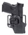 Blackhawk 410576BKR Serpa CQC OWB Size 76 Black Polymer Paddle/Belt Loop Holster for Glock 48 Right Hand