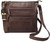 Bulldog BDP039 Ambidextrous Brown Leather Cross Body Purse with Integrated Holster Small Pistols