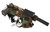 Cole-tac Varmint Wrangler XL Chest-Mount Pistol Holder M81 Woodland LH VWX112