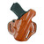 DeSantis Thumb Break Scabbard OWB Tan Leather Belt Slide Holster Sig P365-XMACRO w/wo Red Dot Right Hand