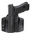 Uncle Mike's 54CCW67BGL Concealed Carry OWB Holster Black Boltaron Belt Slide Glock 42 LH